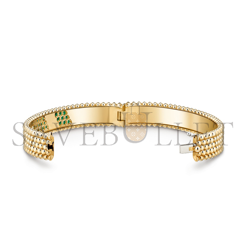 VAN CLEEF ARPELS PERLÉE COULEURS BRACELET 5 ROWS MEDIUM MODEL VCARPGZB00